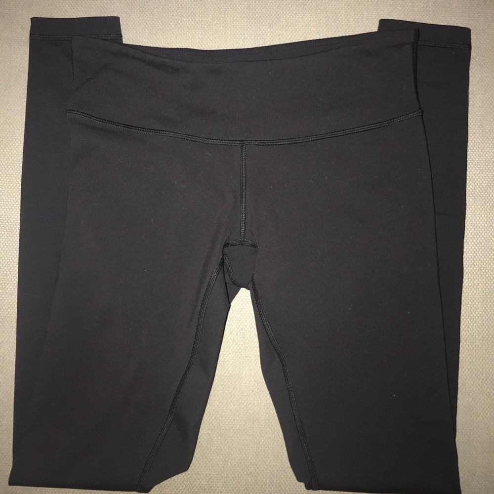 LULULEMON Black leggings full length size 8